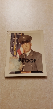 1968 army induction photo. 1968 to 1970. Viet 