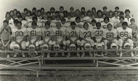 1980 – 8th grade Pat Neff football
