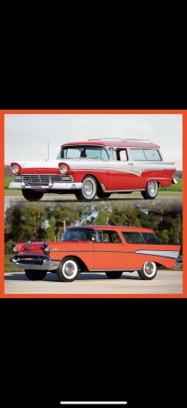 1957 Ford Del Rio /1957 Chevrolet Nomad