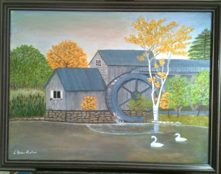 Old Mill painting!