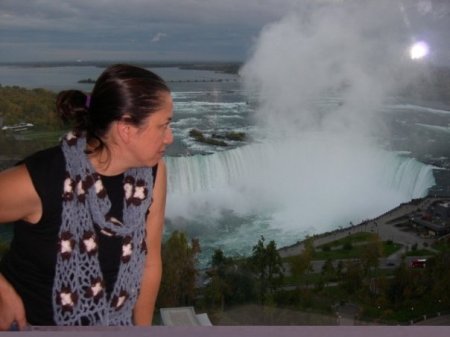 Niagara Falls from hotel suite 2004