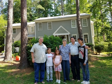 Visiting family in North Carolina