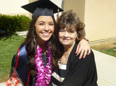 Meg's graduation CSUF 2013