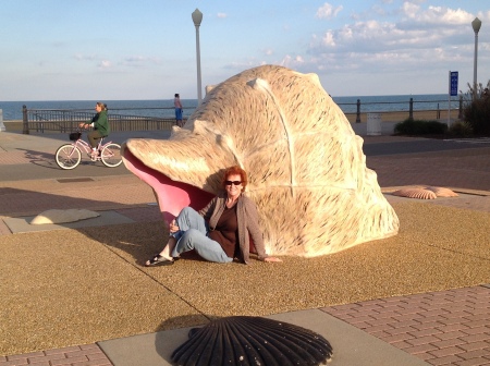 Along the VA Beach Boardwalk