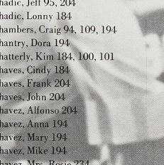 Frank Chaves' Classmates profile album