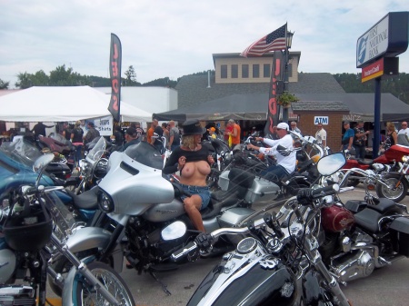 Hot Chick Sturgis SD.   8 - 2015