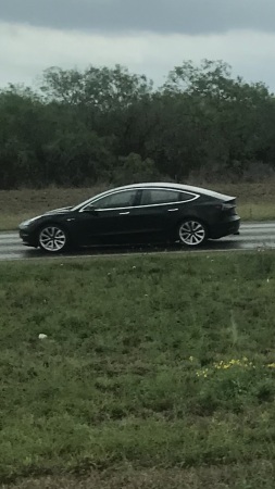 Leaving the RioGrande in the Tesla