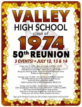 Valley High School Reunion