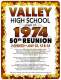 Valley High School Reunion reunion event on Jul 12, 2024 image