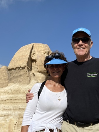 The Sphinx and us.