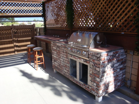 Almost Completed my Outdoor BBQ and Countertop