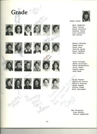 Tammy Moore's album, Coarsegold School 1983