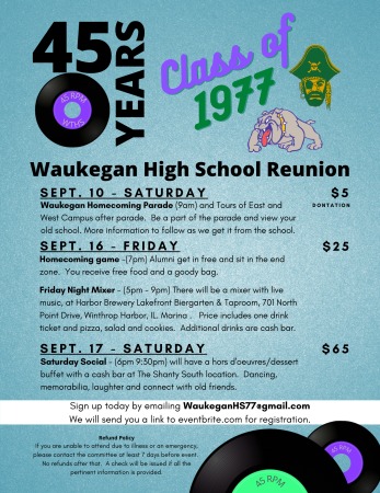 Waukegan East & West High School Reunion