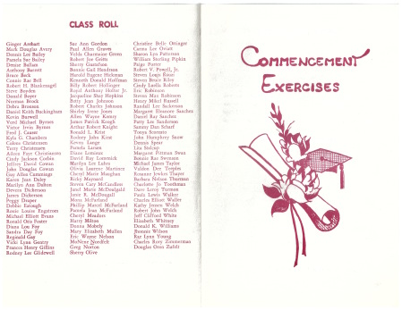 Commencement Program