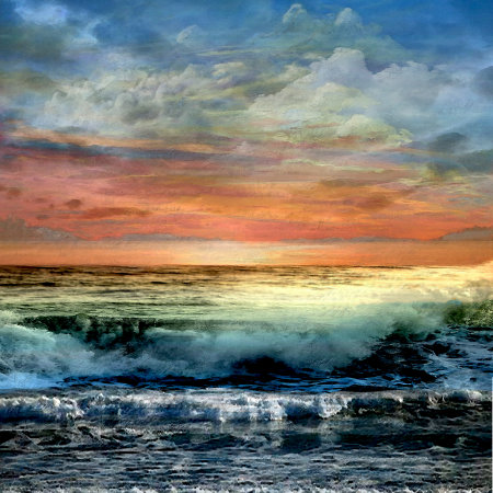 Ocean painting