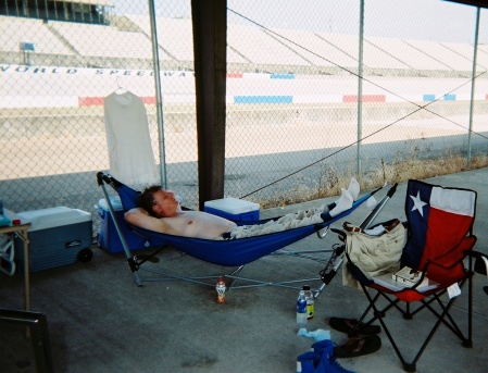 Between races Texas World Speedway