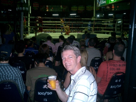 Beer in Thailand - Kick Boxing