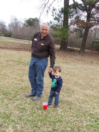 Casey and grandson Thrice