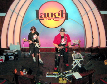 Rockin at the Laugh Factory on Sunset Blvd