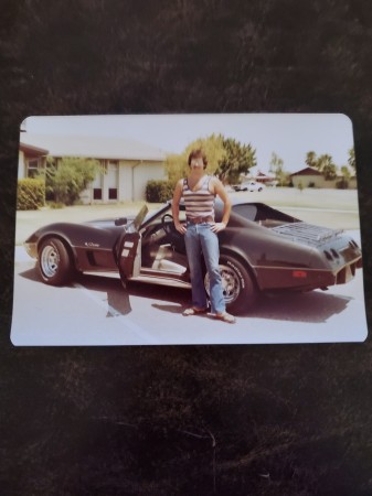 Me and my 1975 Vette.