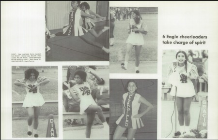1973 Brack Cheerleaders
