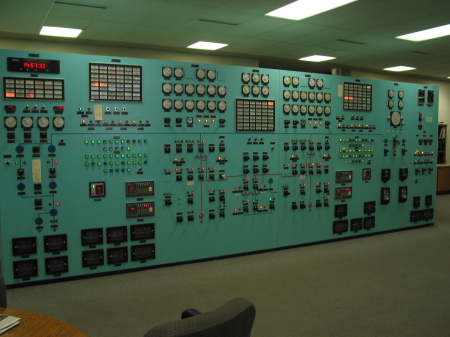 A power plant control room