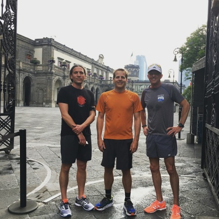 Jogging around Mexico City 2017