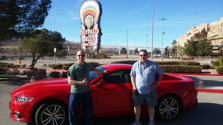 In Stateline Nevada with my brother