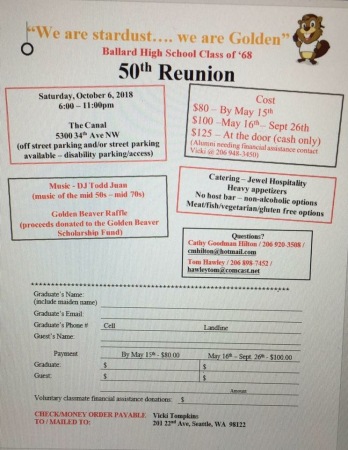 Reunion flyer