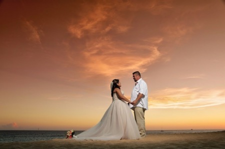 Our Wedding Day in Cabo 2015