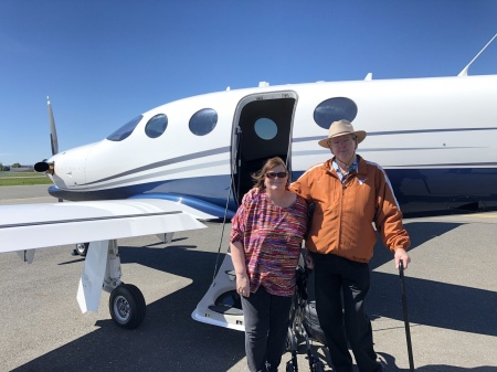 Flying to Los Cabos, March 2019