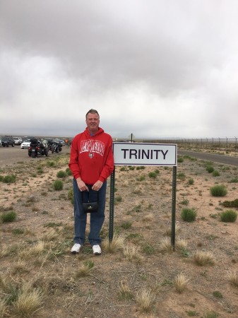 Trinity A bomb test site, N.M.