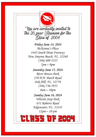 New Smyrna Beach High School Reunion