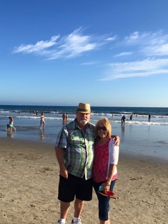 Tom and I at Santa Monica 2915