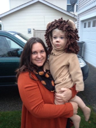 Mommy and the 'Not So' Cowardly Lion