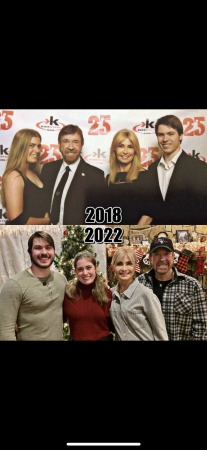 Chuck Norris and family 