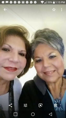 Sisters Vickie Parker and Helen Canales