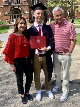 Jodi, Alex & Eugene Greenberg Ohio State Gradu