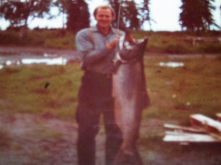 Soldotna River 97 lbs King Salmon