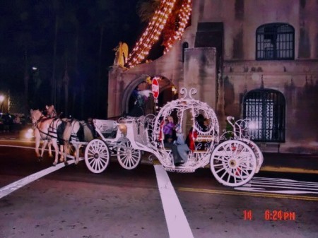 Carriage at Christmas 