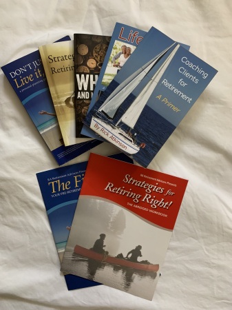 Author: 5 books on retirement; 2 workbooks