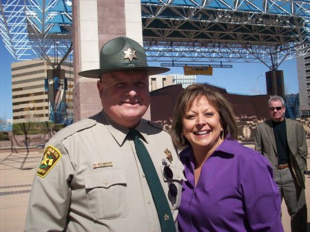 With New Mexico Governor Susana Martinez