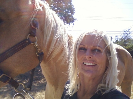 Eliazar,my Quarter horse and I