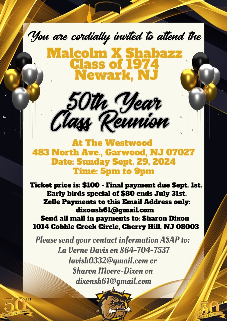 Malcolm X Shabazz High School Reunion