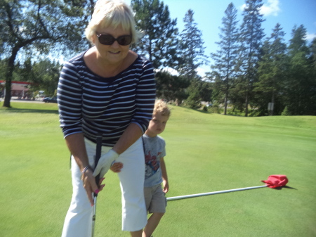 Golfing at Breezy Point