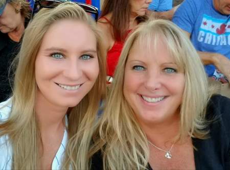 Caitlyn and I at Cubs game 2018