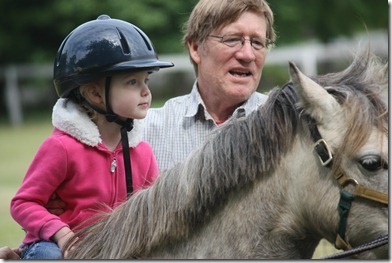 Lily becomes an equestrian!