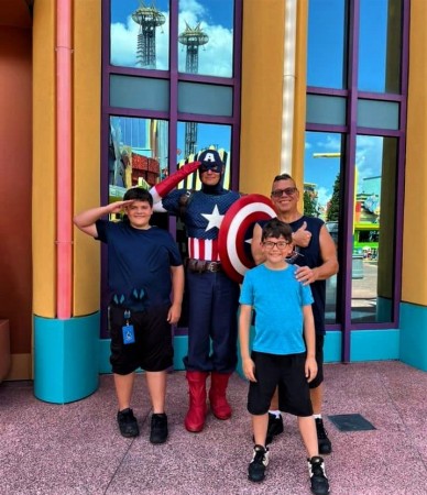 Captain America Orlando, FL.