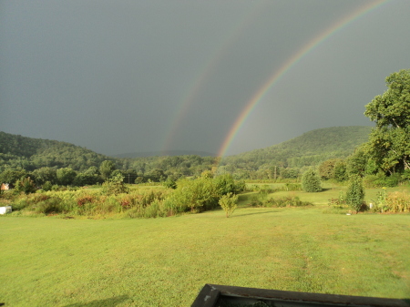 Blue Ridge double Rainbow