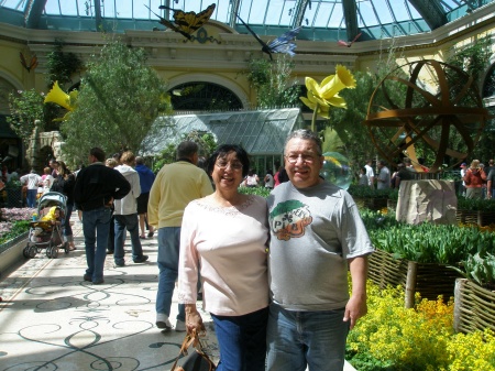 Me & Mona at Bellagio, Las Vegas